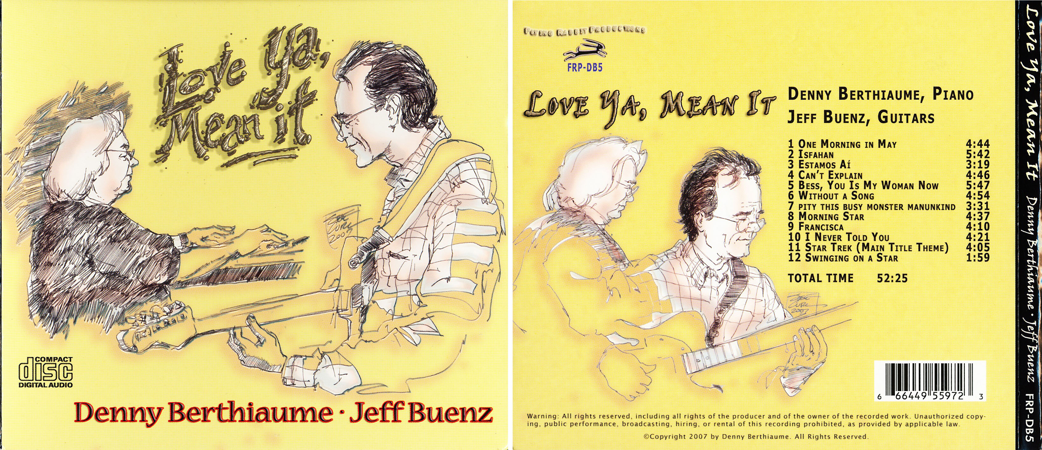 Denny Berthiaume-Jeff Buenz | Love Ya, Mean It
