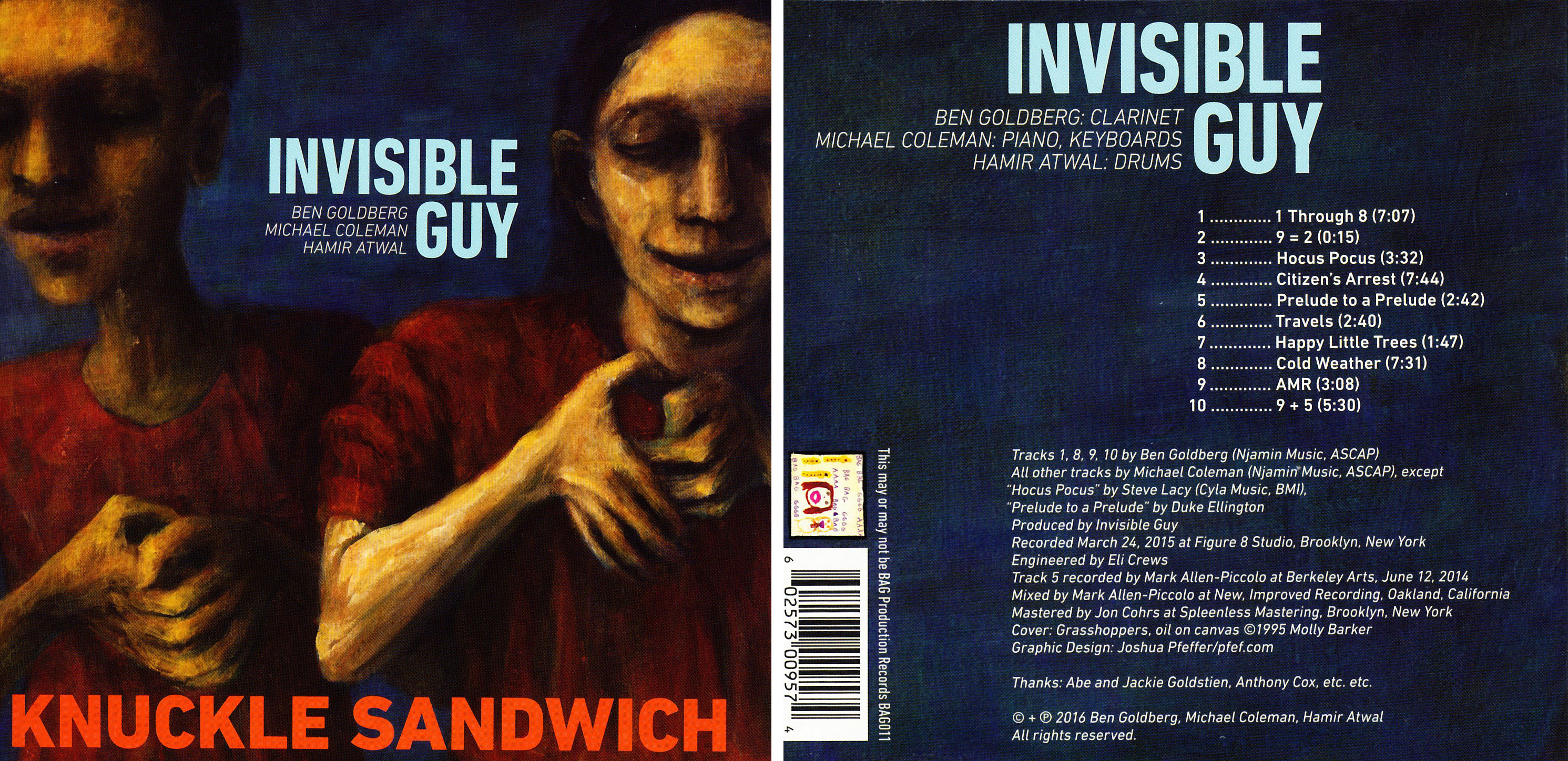 Ben Goldberg/Michael Coleman/Hamir Atwal | Invisible Guy