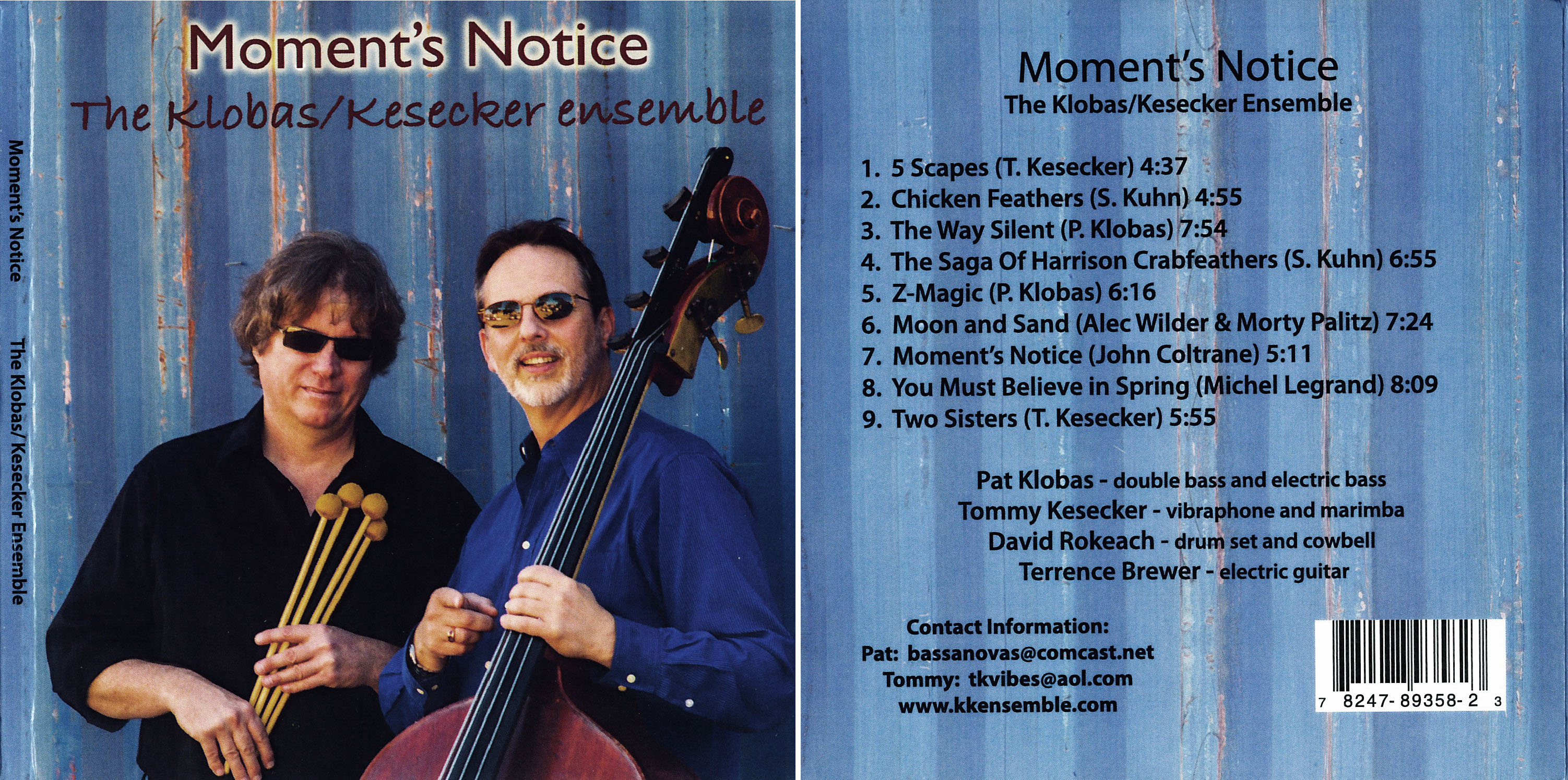 Klobas/Kesecker Ensemble | Moment's Notice