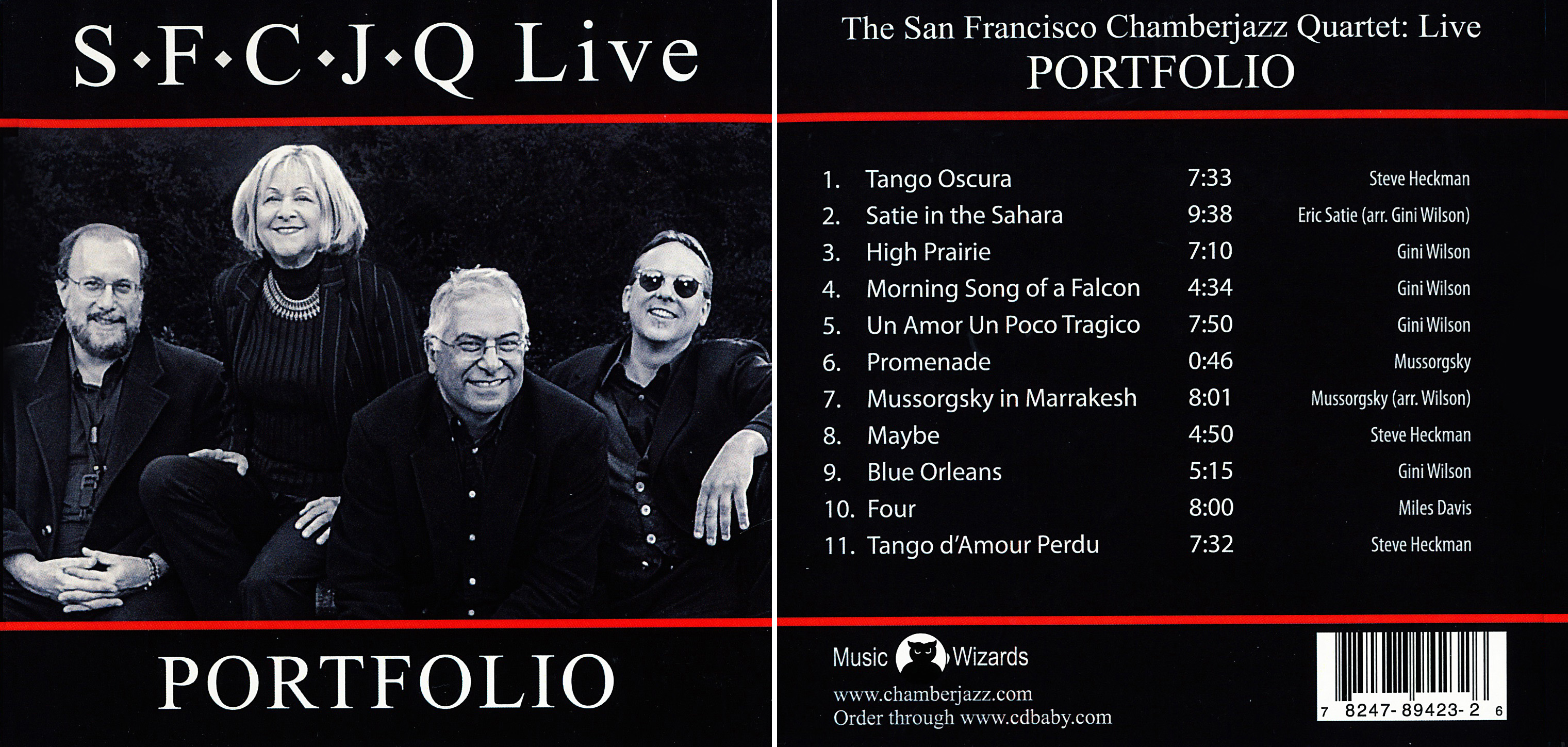 San Francisco Chamberjazz Quartet | Live Portfolio